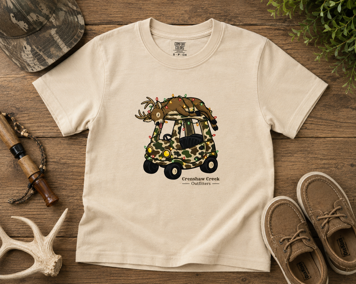 Christmas at the Creek Hunting Buggy Tee