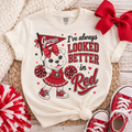 I’ve Always Looked Better in Red Girls’ Tee
