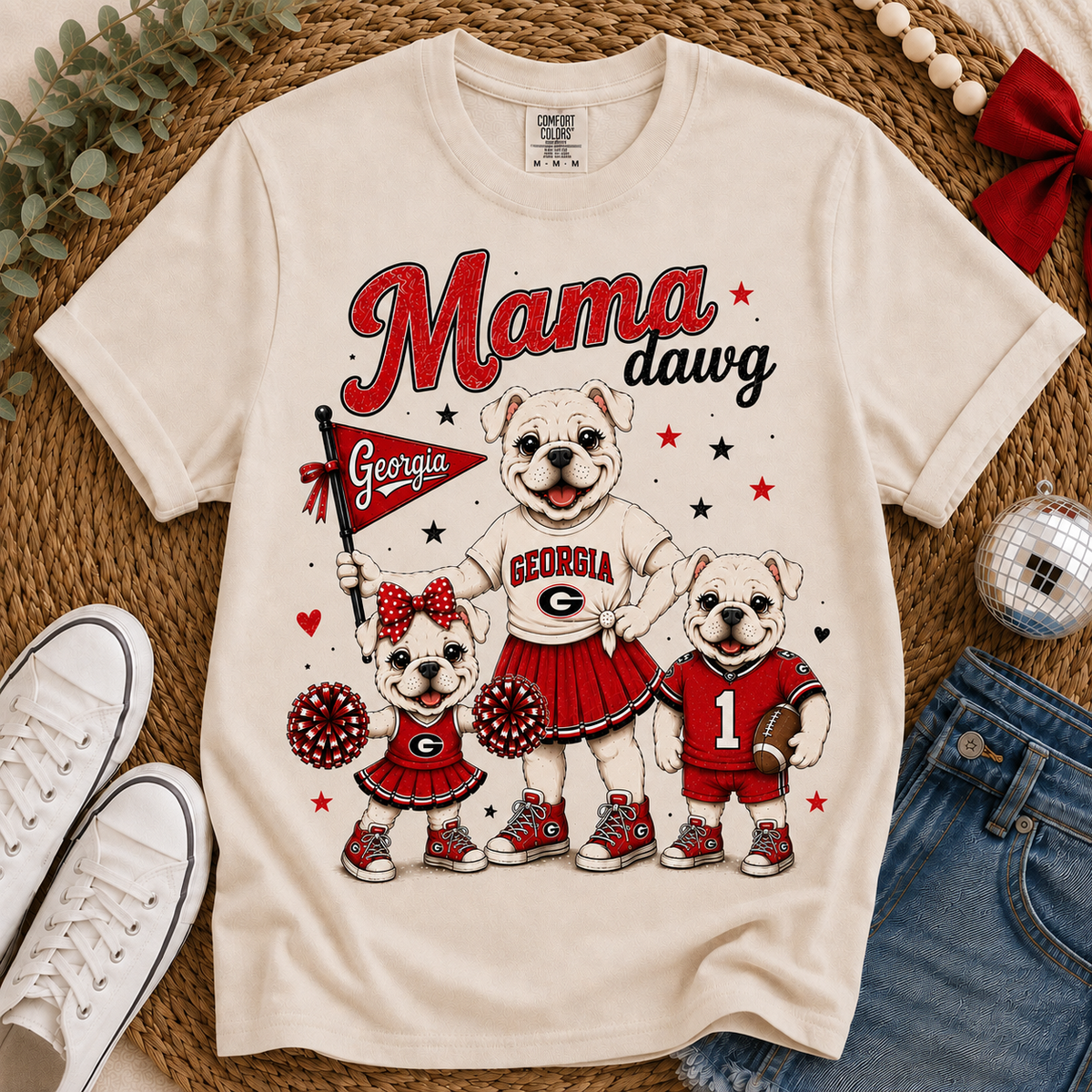 Mama Dawg Game Day Tee