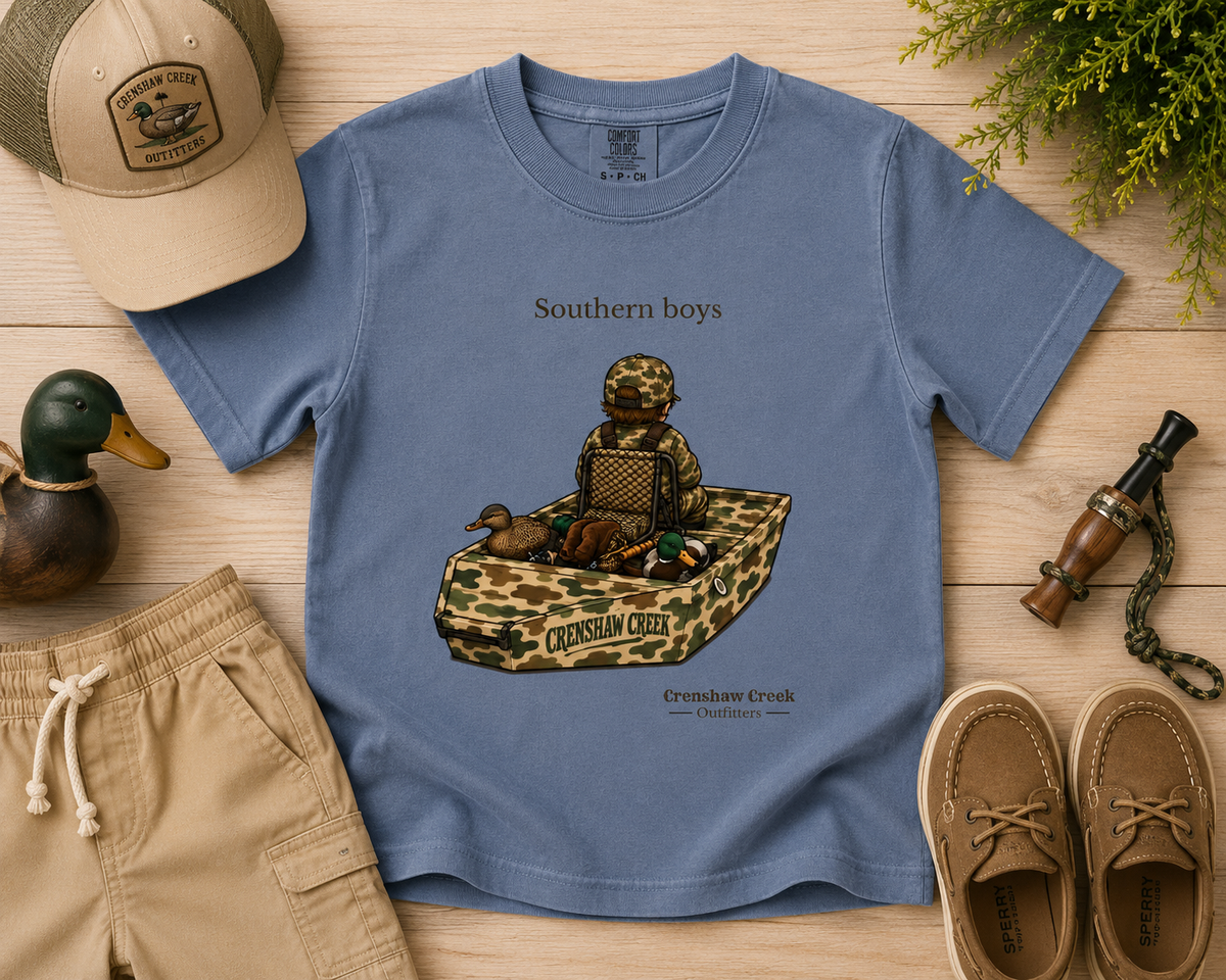 Southern Boys Duck Boat Tee